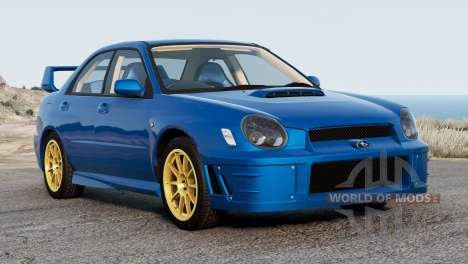 Subaru Impreza WRX STi Prodrive Style (GDB) 2001 para BeamNG Drive