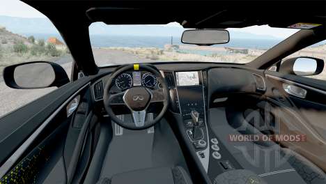 Infiniti Q60 Project Black S (CV37) 2018 para BeamNG Drive