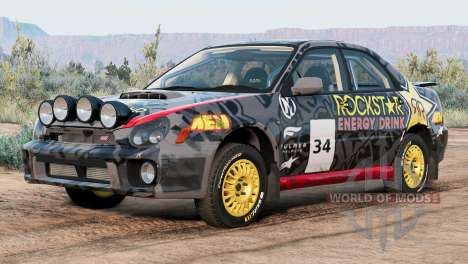 Subaru Impreza WRX STi Prodrive Style (GDB) 2001 para BeamNG Drive