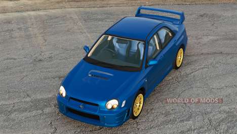 Subaru Impreza WRX STi Prodrive Style (GDB) 2001 para BeamNG Drive