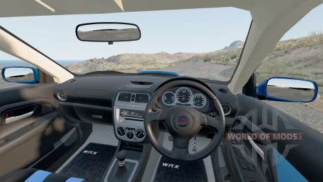Subaru Impreza WRX STi Prodrive Style (GDB) 2001 para BeamNG Drive