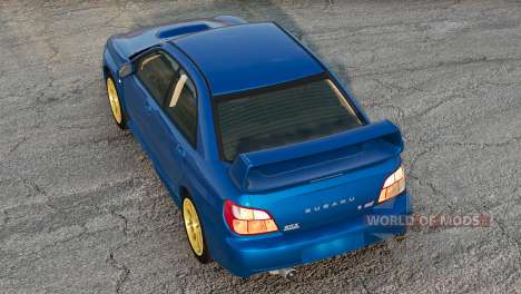 Subaru Impreza WRX STi Prodrive Style (GDB) 2001 para BeamNG Drive