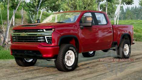 Chevrolet Silverado 3500 HD High Country 2020 para BeamNG Drive
