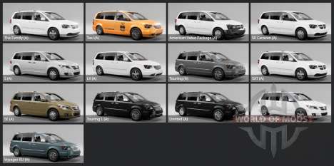 Chrysler Town & Country (RT) 2012 para BeamNG Drive