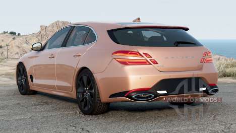 Genesis G70 AWD Shooting Brake 2021 para BeamNG Drive