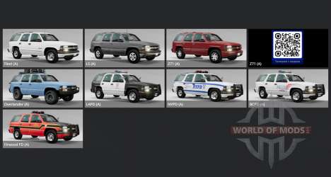 Chevrolet Tahoe (GMT840) 2006 para BeamNG Drive