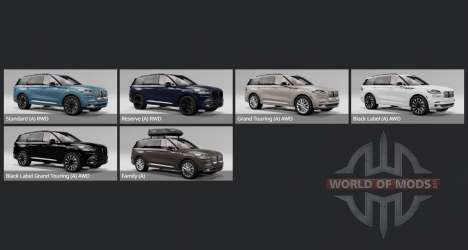 Lincoln Aviator Grand Touring (U611) 2020 para BeamNG Drive