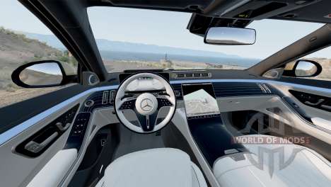 Mercedes-Maybach S 680 4Matic (Z223) 2021 para BeamNG Drive