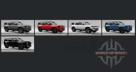 Rivian R1S 2022 para BeamNG Drive