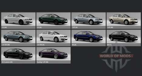 Skoda Superb (3U) 2008 para BeamNG Drive