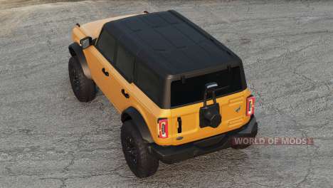 Ford Bronco 4-Door Wildtrak 2021 para BeamNG Drive