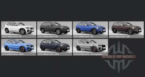 BMW X3 M40i (G01) 2020 para BeamNG Drive