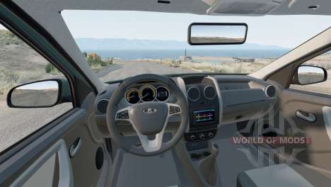 Lada Largus Cross (R90) 2021 para BeamNG Drive