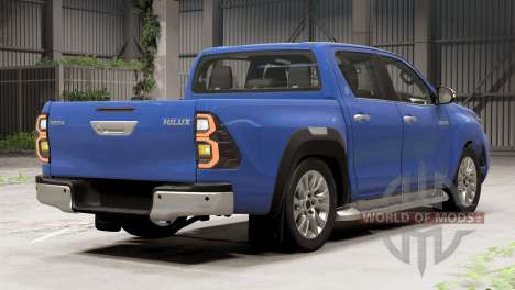 Toyota Hilux Double Cab 2022 para BeamNG Drive