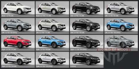 Volkswagen T-Roc 2024 para BeamNG Drive