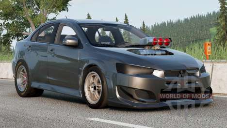 Mitsubishi Lancer Evolution X Final (CZ4A) 2015 para BeamNG Drive