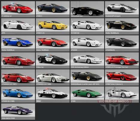 Lamborghini Countach LP400 (1120006) 1974 para BeamNG Drive