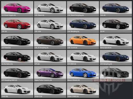 Porsche Panamera Turbo S (970) 2011 para BeamNG Drive