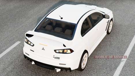 Mitsubishi Lancer Evolution X Final (CZ4A) 2015 para BeamNG Drive