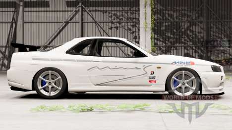 MineIs GT-R N1 (R34) 2002 para BeamNG Drive