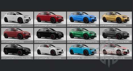 Alfa Romeo Stelvio Quadrifoglio ARR (949) 2019 para BeamNG Drive