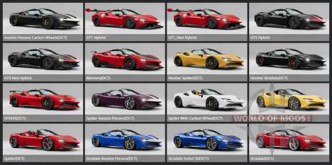 Ferrari SF90 XX Stradale (Type F173) 2025 para BeamNG Drive