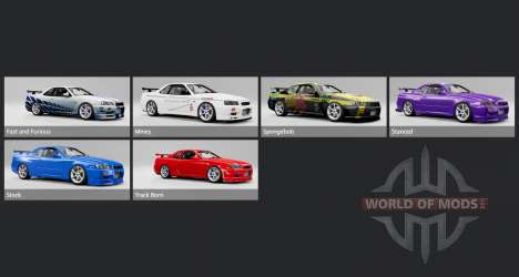 MineIs GT-R N1 (R34) 2002 para BeamNG Drive