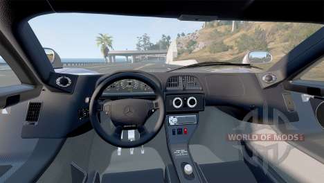 Mercedes-Benz CLK GTR AMG Coupe (C297) 1999 para BeamNG Drive