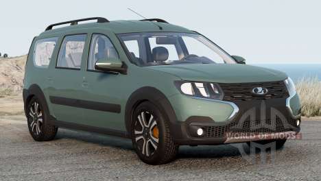Lada Largus Cross (R90) 2021 para BeamNG Drive