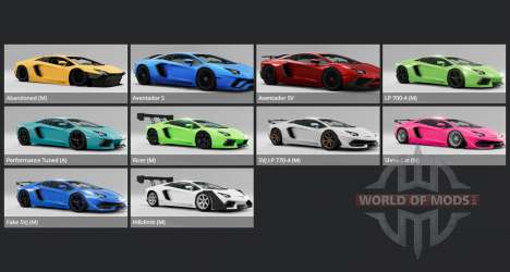 Lamborghini Aventador S 2021 para BeamNG Drive