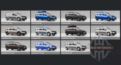 Lada Largus Cross (R90) 2021 para BeamNG Drive