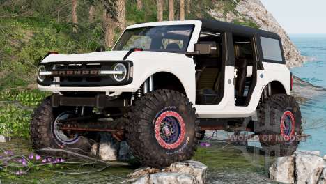 Ford Bronco 4-Door Wildtrak 2021 para BeamNG Drive