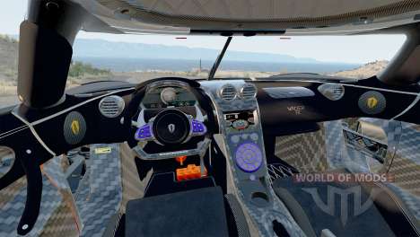 Koenigsegg Agera Final Edition Väder (7160) 2018 para BeamNG Drive