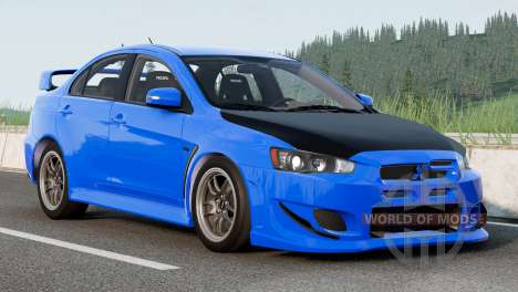 Mitsubishi Lancer Evolution X Final (CZ4A) 2015 para BeamNG Drive
