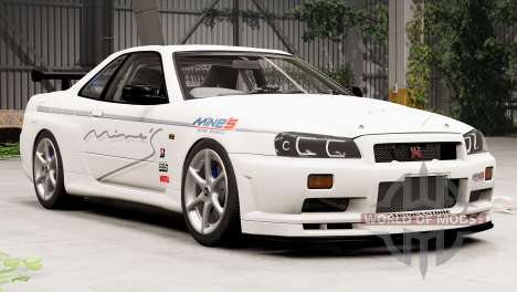 MineIs GT-R N1 (R34) 2002 para BeamNG Drive