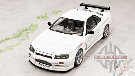 MineIs GT-R N1 (R34) 2002 para BeamNG Drive