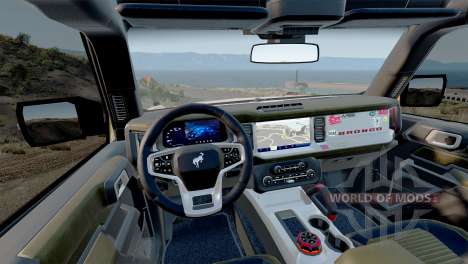 Ford Bronco 4-Door Wildtrak 2021 para BeamNG Drive