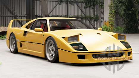 Ferrari F40 1987 para BeamNG Drive
