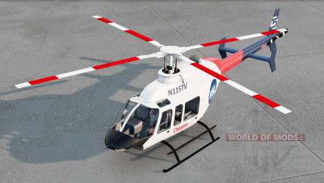 Bell 407 Helicopter para BeamNG Drive
