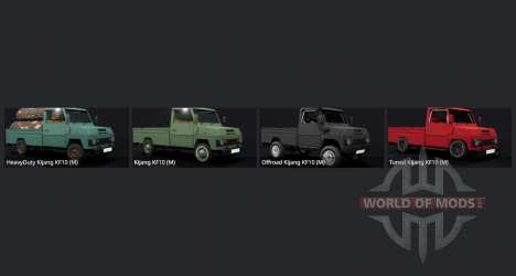 Toyota Kijang Pickup (KF10) 1977 para BeamNG Drive