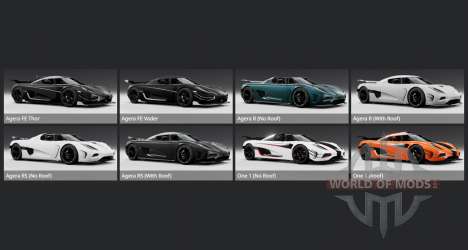 Koenigsegg Agera Final Edition Väder (7160) 2018 para BeamNG Drive