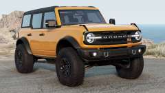 Ford Bronco 4-Door Wildtrak 2021 para BeamNG Drive