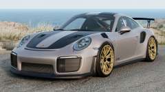 Porsche 911 GT2 RS Weissach Package (991) 2018 para BeamNG Drive