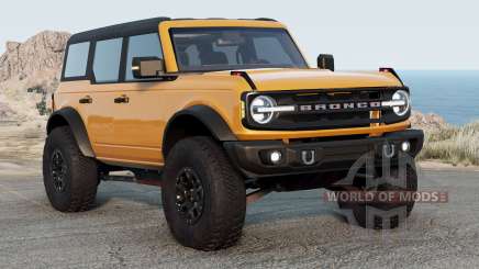 Ford Bronco 4-Door Wildtrak 2021 para BeamNG Drive