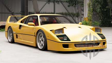 Ferrari F40 1987 para BeamNG Drive